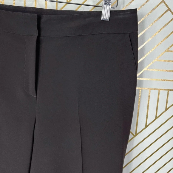St. John Brown Cropped Ankle Dress Pants Trousers Size US 10 - Picture 2 of 12